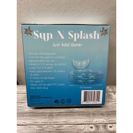 Sun N Splash Inflatable Mermaid Pool