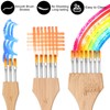 3-Piece Flat Comb Artist Grainer Rake Brush Set