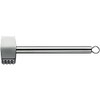 Kela Fleischklopfer Noha 25x6cm aus Edelstahl, Silber, 25 x 6