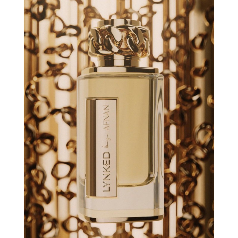 Afnan Lynked Forever (Gold) For Women Eau De Parfum, 3.4