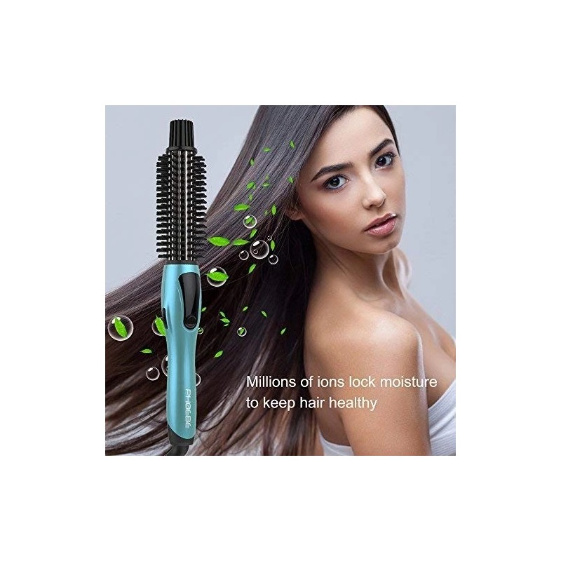 Phoebe Curling Iron, Dual Voltage Travel 1 Inch Ceramic Tourmaline