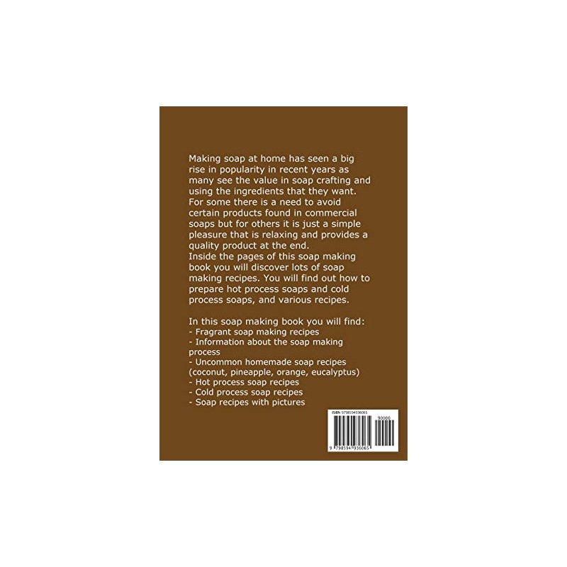  Soap Making Book for Beginners: Natural and Handmade Soap