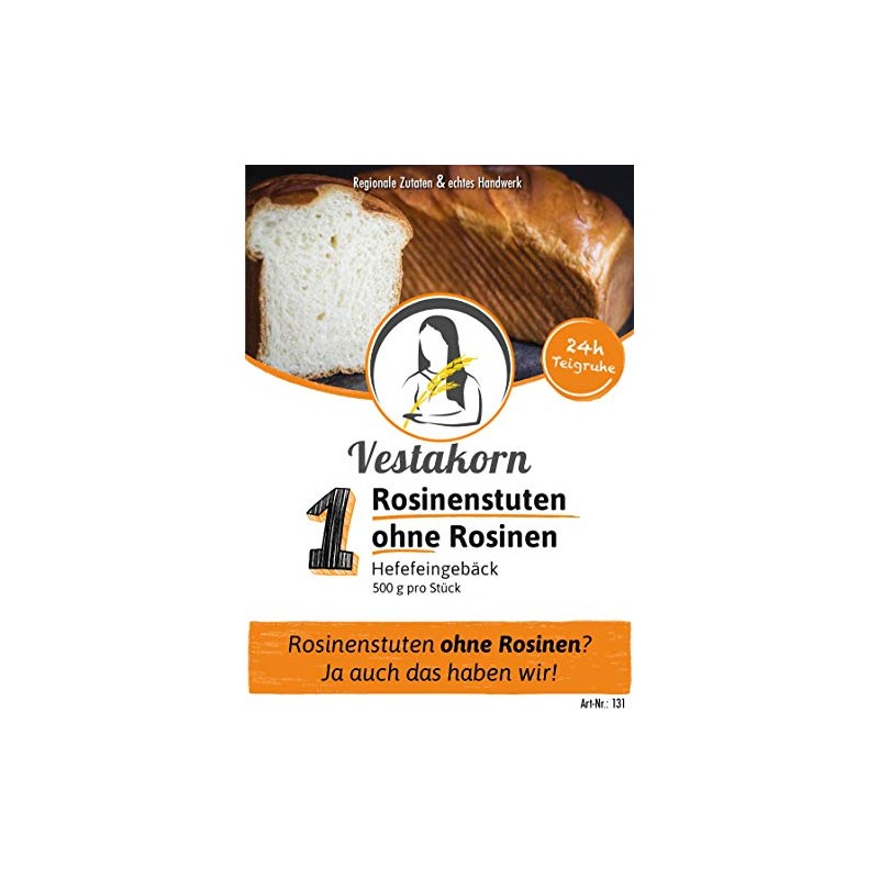 Vestakorn Raisin Mares without Raisins, 500 g, Fresh Pastries, Velvety