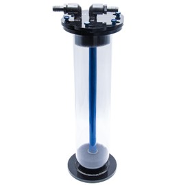TL Reefs Fluidized Media Reactor 4", for GFO, Carbon, Biopellets, Etc (4x18 Without Pump Kit, Black)