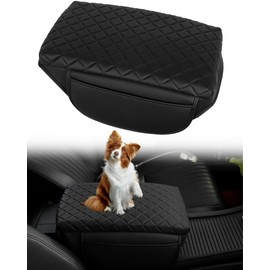 SDPVorn Center Console Cover for Honda CRV Console Cover Armrest Cover Arm Rest Cushion Padding with Pockets Accessories (2017-2022)