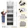 iHansee 5 Tier Stuffed Animal Storage Shelf Net, 17x61 Inch