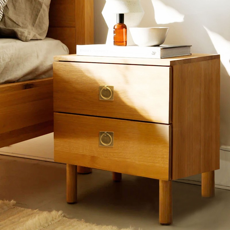 Hardware Philosophy Ring Plate Pulls 2.3 Inches - Set of