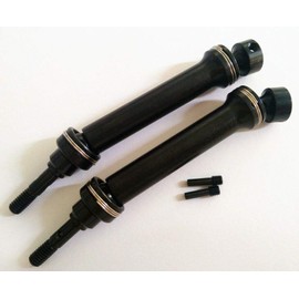 Front/Rear CVD Harden Steel Spline Universal Drive Shaft for Traxxas 1/16 Mini Revo Summit - 2pcs