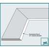yd. Mount 40 x 40 cm / 28 x 28