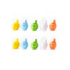 Wumio 10 Pcs Cable Hook Thumb Color Random Wall Hanging