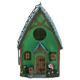Luxshiny Casita para Pajaros Exterior Nido Colgante para Jardin Y Patio Trasero Casa De Aves para Decoracion Refugio para Aves Pequenas Facil De Colgar En Arbol Balcon O Ventana