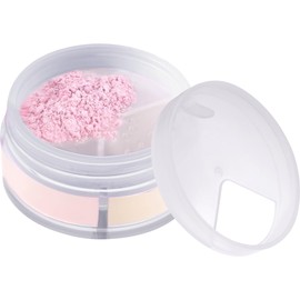 essence essence | Flawless Skin Loose Setting Powder Trio | 3-in-1 Mattifying, Color Correcting & Eye Brightening | Vegan & Cruelty Free