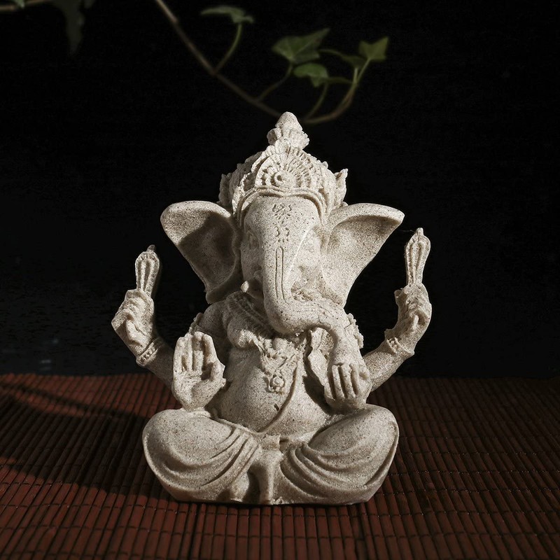 ULTNICE Handmade Ganesh Statue