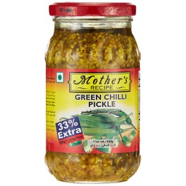 Mother's Recipe Green Chilli Pickle 500 gms
