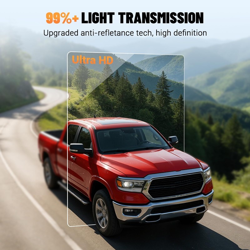 Zaqmru 12 Inch Screen Protector for Dodge Ram 2019-2025 2026,