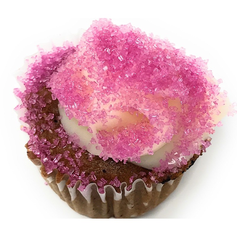Ultimate Baker Natural Pink Sanding Sugar - Kosher Certified Natural