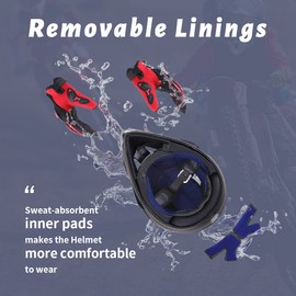 OUMURS Adult Dirt Bike Helmet with Goggles Gloves & Mask Adjustable Sun Visor DOT/FMVSS-218 Motorcycle Adults ATV Helmet Off-Road Motocross Downhill Moped MX BMX for Unisex-Adult-New Black, S