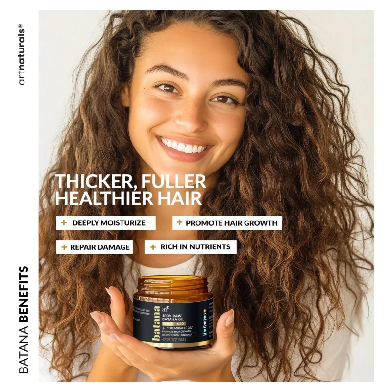 Set Para El Crecimiento Del Cabello Artnaturals, Aceite De B