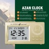 OUD Bukhoor Muslim Azan Clock, Azan Table Prayer Clock with