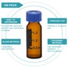 stonylab Autosampler Vials, Chromatography Sample Vials for Gas or Liquid