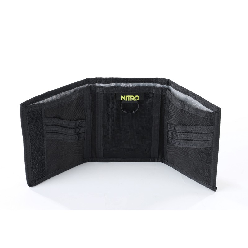 Nitro Unisex Wallet Purse, Tough Black, purse
