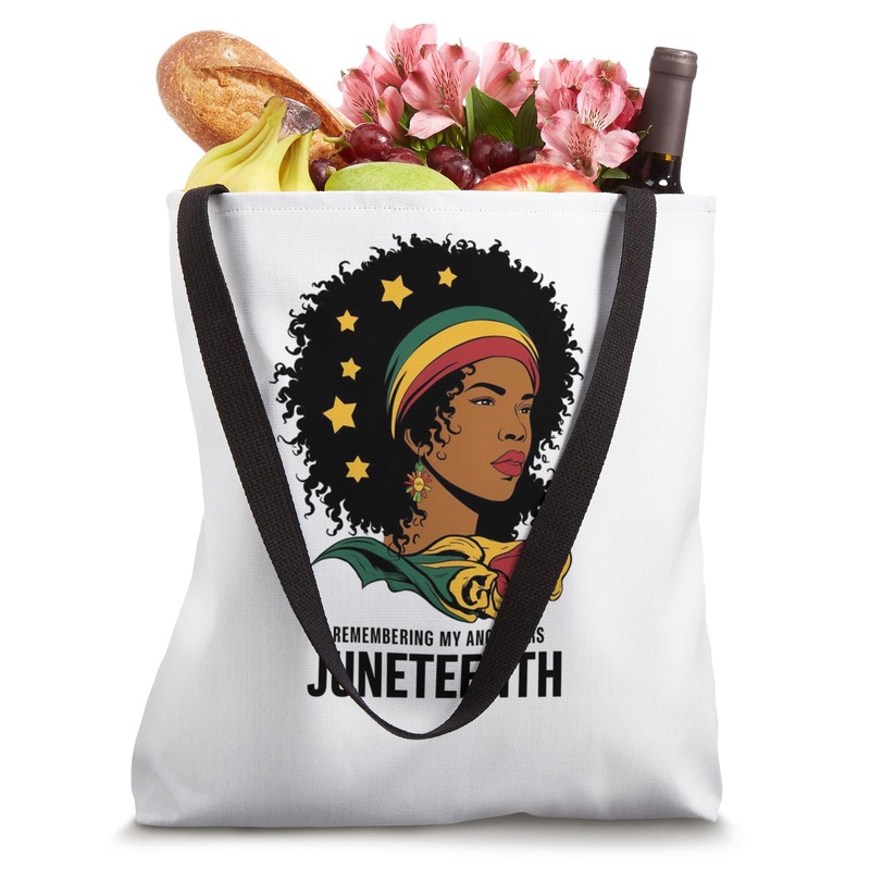 Remembering My Ancestors Juneteenth - Emancipation Day Tote Bag