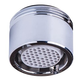 Cornat Aerator M20 x 1 AG – Water Saving of up to 70% – With Seal – Suitable for Standard Fittings – Silver – Brass / Aerator / Mixing Nozzle / TECWS502