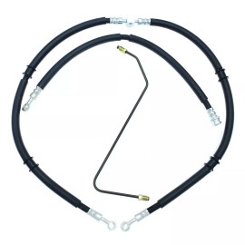 R&C New Front Brake Hose Line & Pipe Kit For YAMAHA Grizzly 550 YFM550 2009-2014