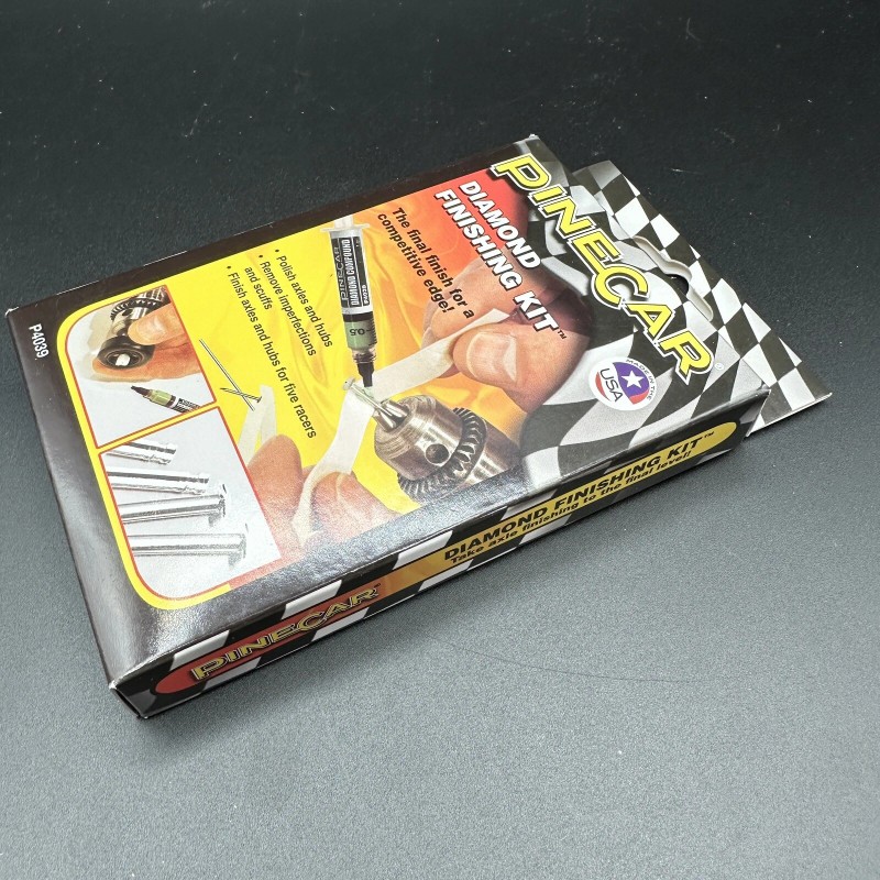 Pinecar Pinewood Derby Diamond Finishing Kit P4039 Axle Tuning Performance