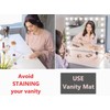 Makeup Mat for Vanity Top Protector, Cover Work Table Waterproof,