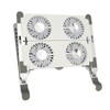Laptop Stand with Cooling Fan Detachable Adjustable Aluminum Foldable Portable