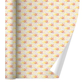 GRAPHICS & MORE Ice Cream Cone Scoops Gift Wrap Wrapping Paper Rolls
