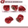 Tapones decorativos para válvula de neumático, 7 x 22 mm,