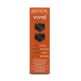Revlon Realistic Vivid Colour Protein Infused Permanent Color Hair Dye with Color Lock Technology, Sunset Copper 110ml