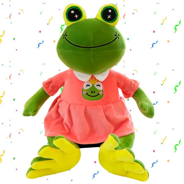 BZQCPLX Frog Stuffed Animal Plush Toy, Large Frog Cute Soft