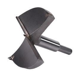 Hegebeck Forstner Drill Bits 3.1" Woodworking Hole Saw Boring Drill Bits Carbide Wood Drilling Cutter with 2/5inch Hex Handle for Wood Plastic Plywood