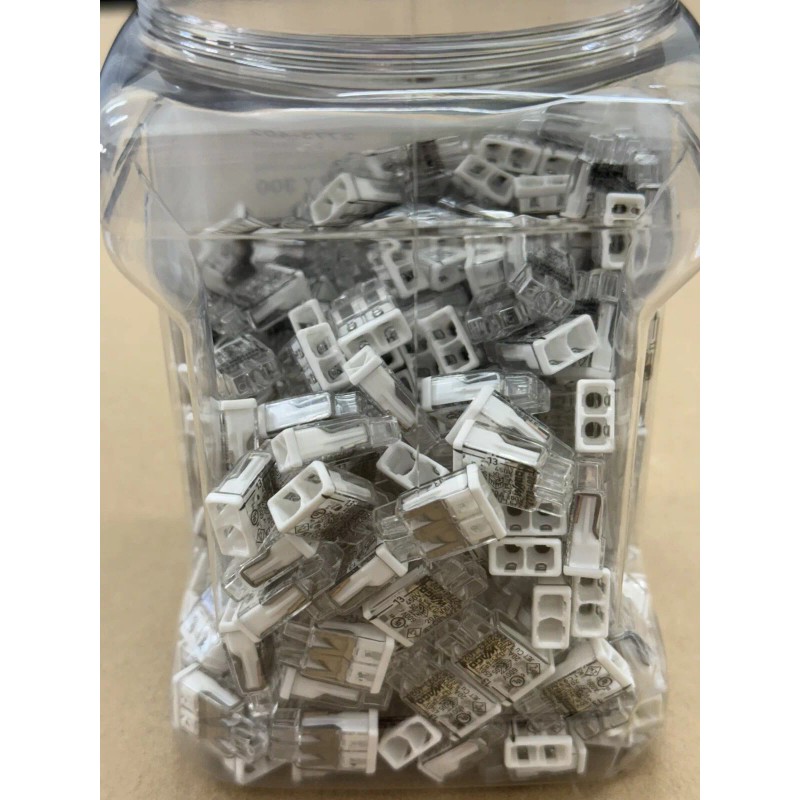 WAGO Wall-nuts 2-conductor # 2773-402 (300 Qty)