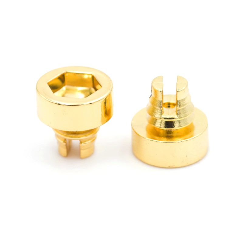 RTRHINOTUNING 7.5mm/0.3in Wheel Rim Lip Rivets Nuts Replacement Rivets Stem