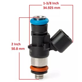 H&H Bros Fuel Injector for Polaris RZR 570 EFI 2012 2013 2014 2015 2016-2022 w/ O-rings