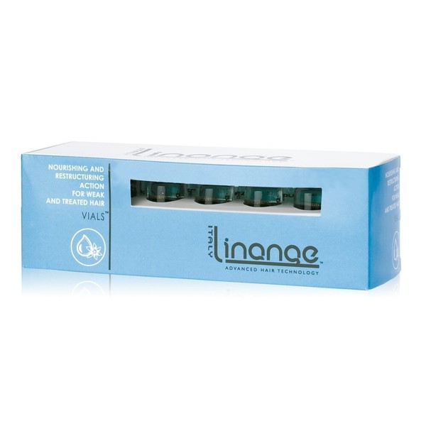 Linange Mineral Nourishing and Restructuring Hair Lotion (12 Ampoules x