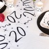 5192 Santex Birthday Table Runner, White