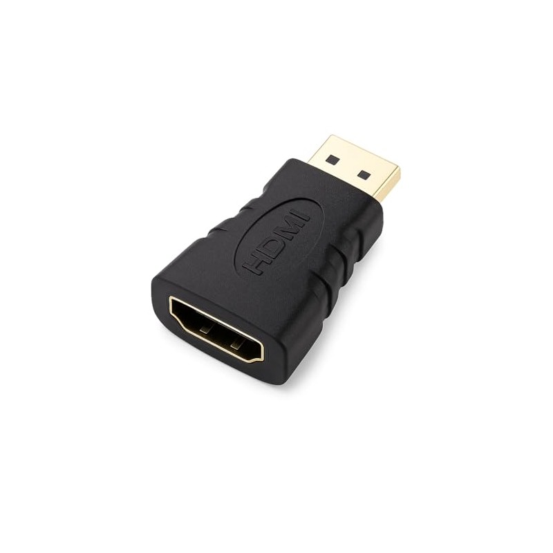 Mini HDMI Male to HDMI Female Adapter – High-Speed Converter