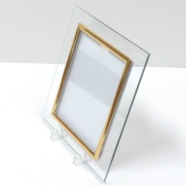 Large 4839 Mini Shikishi (1/4 Color Paper, Sunshoan) Size Frame with Stand (Facetal)