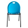 Backyard Discovery 12" Kid's Stacking Chairs-4 Pack-Blue