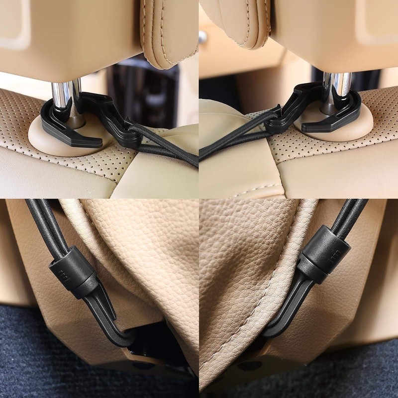 QBeau Car Storage Pocket, Storage Pocket, Net Pocket, Mesh Pocket,