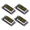 4 Sets Digital Tube Display Module LED 4 Digit 7