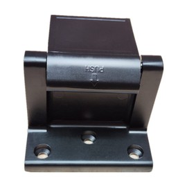 Szliyands black Door Lock Reinforcer Privacy Door Latch for，Hotel Security Door Lock ，Privacy Door Latch for in-Swinging Doors Extra High Home Door Security Lock (1 Pack)