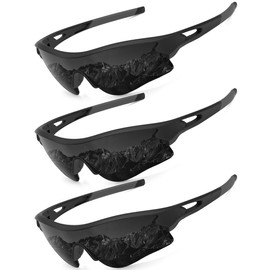 KALIYADI Sports Sunglasses Polarized Sunglasses-Men: Mens Sunglasses with UV400 for Golf Running Fishing