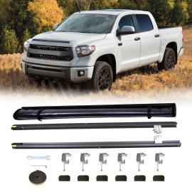 unbranded 6.5FT Soft Roll Up Truck Bed Tonneau Cover for 2014-2020 2021 2022 Toyota Tundra