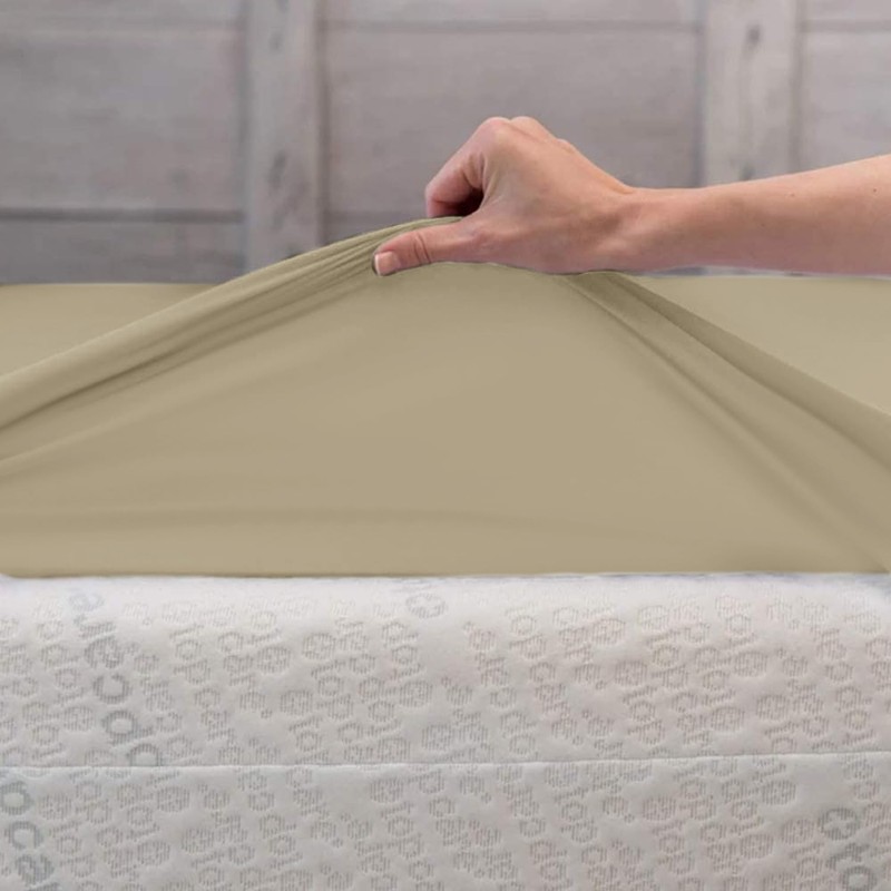 Imperial Rooms Brushed Microfibre Fitted Sheet 25 CM Easy Care